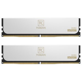 64GB Team Group DIMM 6000 (2x 32 GB) Dual-Kit (wei, CTCWD564G6000HC34BDC01, T-CREATE EXPERT, INTEL XMP, AMD EXPO)