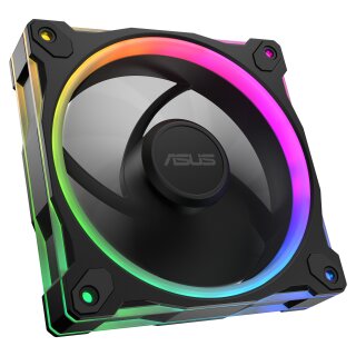 120mm ASUS PRIME MR120 ARGB Gehäuselüfter schwarz, 120 mm, PWM