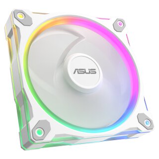 120mm ASUS PRIME MR120 ARGB Gehäuselüfter weiß, 120 mm, PWM