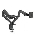 - passt fr zwei Displays 17 bis 27" mit VESA-Gren 75...