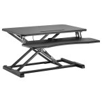 Equip Monitortisch mit Sitz-Stehbankerhöhung 15Kg sw