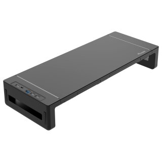 Equip Monitortischerhöhung 4xUSB-A/USB-C/+ 25Kg schwarz