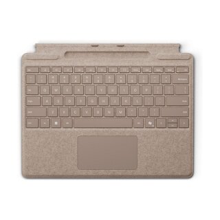 Microsoft Surface Pro Keyboard mit Stiftaufbewahrung - sand