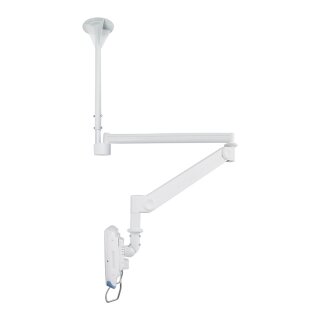 NEOMOUNTS FPMA-HAC100H Medical LCD Ceiling Mount 25,4-81,28cm 10-32Zoll kipp-/schwenkbar pivot VESA 75x75/100x100 12kg gr