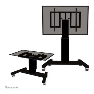 NEOMOUNTS M2500TBLACK Elektrischer FloorStand Neigbar 106,68-254cm 42-100Zoll VESA bis 800x600mm 150kg Hhe:81-131cm Moto