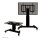 NEOMOUNTS M2500TBLACK Elektrischer FloorStand Neigbar 106,68-254cm 42-100Zoll VESA bis 800x600mm 150kg Hhe:81-131cm Moto
