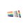 Zebra Z-Band UltraSoft - Adhesive - white, red - 25 x 279 mm 1050 pcs. (6 roll(s) (10015355-RK)