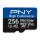 Card PNY PRO Elite High Endurance - Flash-Speicherkarte (SD-Adapter inbegriffen)