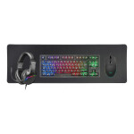 Pack Gamer 4en1 (Clavier/Souris/Casque/Tapis) Mars Gaming...