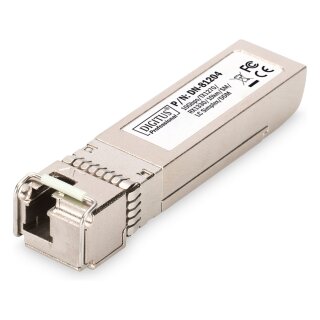 Gbps BiDI Modul, SM, 10km,Tx1270/Rx1330, LC Simpl., DDM