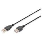 DIGITUS USB Verlngerungskabel, Typ A St/Bu, 1.8m