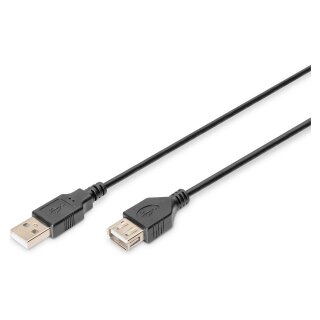 DIGITUS USB Verlngerungskabel, Typ A St/Bu, 3.0