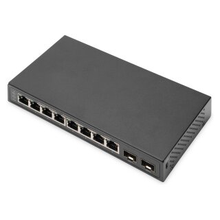 8-Port Gigabit + 2 Gigabit SFP Ports