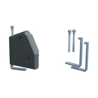 BACHMANN Haltewinkel DESK fr Tischplattenstrke 50 bis 80mm