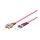 Connections Patchkabel LWL Duplex OM4 (Multimode, 50/125) SC/ST, LSZH, austauschbare Polarität, 0,5m