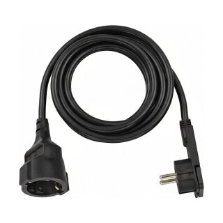 Brennenstuhl Verlängerungskabel 3m H05VV-F3G1.5 schwarz