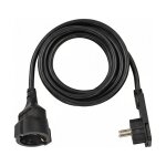 Brennenstuhl Verlängerungskabel 3m H05VV-F3G1.5 schwarz