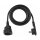 Brennenstuhl Verlängerungskabel 3m H05VV-F3G1.5 schwarz