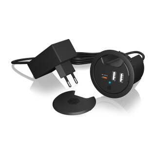 BOX USB Tischladegerät mit Power Delivery & Quick Charge