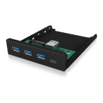 BOX IB-HUB1418-i3 Frontpanel mit USB 3.0 Type-A und...