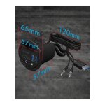 4-Port IcyBox USB 3.0 IB-HUB1403B Tischeinbau