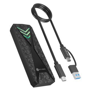 IcyBox Spade Case 1805 NVMe M.2 USB 3.2 Gen 2 Type-C