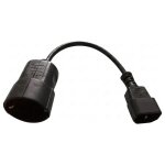 EATON Adapter 10A IEC320 C14 auf SCHUKO Buchse