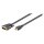 Goobay 1m HDMI / DVI-D Kabel 19pol. [HDTV (1080p), vergoldete Kontakte, angespritzte Stecker]
