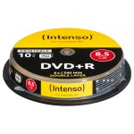 DVD 1x10 Intenso DVD+R 8,5GB 8x Speed, Double Layer...