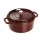 Staub La Cocotte 24cm rund, grenadine, Gusseisen