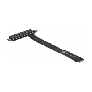 Delock M.2 Key M zu PCIe x16 NVMe Adapter mit 20 cm Kabel