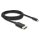 Delock USB Type-C™ zu DisplayPort Kabel (DP Alt Mode) 8K 60 Hz mit HDR Funktion 2 m schwarz