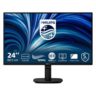Philips 60,5cm (23,8") 24B2N2200 16:09 HDMI+DP+VGA black