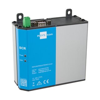 INSYS icom SCR-E200, LAN-to-LAN-Router, VPN 2xEthernet 10/100BT, 1x RS232 (10020726)