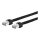 METZ CONNECT Patchkabel Cat.6 Ultraflex500 VoIP AWG 26 schwarz 1,0m