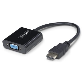 StarTech HDMI to VGA Adapter, 1080p, Active Video Converter - Videoadapter - HDMI männlich zu HD-15 (VGA)