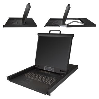 StarTech 1 HE 16 Port KVM Konsole fr Server Racks - 48,26CM 19Zoll