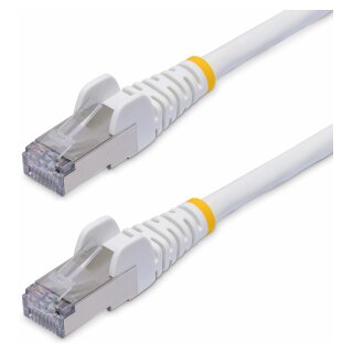 StarTech.com 12m Weißes CAT8 Netzwerkkabel, RJ45 25G/40G LAN Kabel, S/FTP - Patch-Kabel - RJ-45 (M)