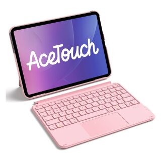 inateck Keyboard iPad 11" iPad Air 4/5Gen Com. QWERTZ pink