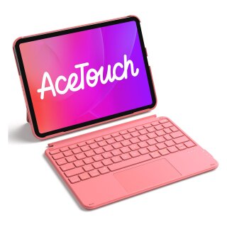 inateck Keyboard iPad 11" iPad Air 4/5Gen Com. QWERTZ red