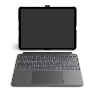inateck Keyboard iPad 13" Compatible QWERTZ gray