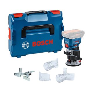 Powertools Akku-Kantenfrse GKF 18V-8 Professional solo, 18Volt (blau/schwarz, ohne Akku und Ladegert, in L-BOXX)