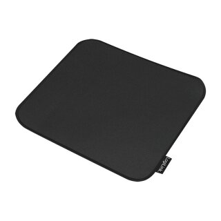 Logilink Mauspad, vernähte Kanten, 250x220mm, schwarz, Gr.M