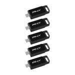 STICK PNY Elite - USB-Flash-Laufwerk - 64 GB - USB-C