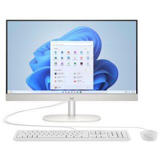 AIO HP Desktop 24-cr0401 RYZ 7520U/8GB/512SSD/W11 Home White