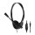 Logilink Stereo-Headset, 1x 3,5-mm-Klinke Bügelmikro Eco-Box