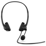 HP G2 kabelgebundenes Stereo-Headset USB-A-Anschluss schwarz