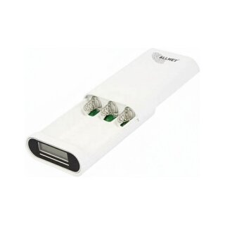 ALLNET Powerbank 18650 3.7V 3-pack inchwhiteinch ALL-PB104 - Battery - Micro (AAA)