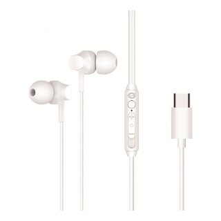 CONCEPTRONIC Headset In-Ear USB-C/Mikro/Bedien./+ 1.20m ws