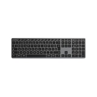 Satechi Slim X3 Bluetooth Tastatur, Schwarz/Grau, Bluetooth, Schweiz, ST-BTSX3M-CH
